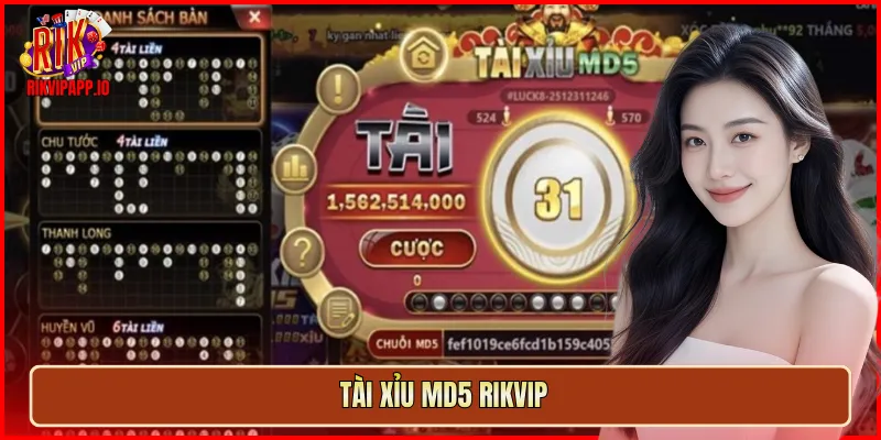 Tài Xỉu MD5 Rikvip