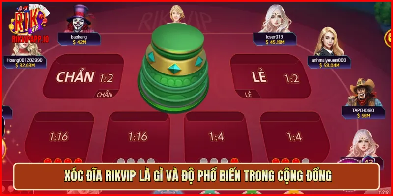 Xóc Đĩa Rikvip là gì và độ phổ biến trong cộng đồng
