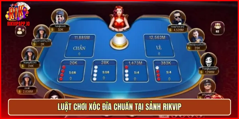 Luật chơi Xóc Đĩa chuẩn tại sảnh Rikvip