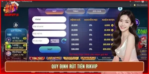 quy định rút tiền Rikvip