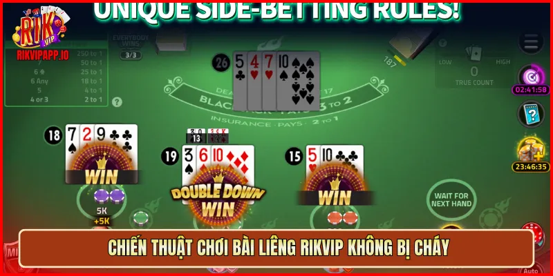 Chiến thuật chơi Bài Liêng Rikvip không bị cháy